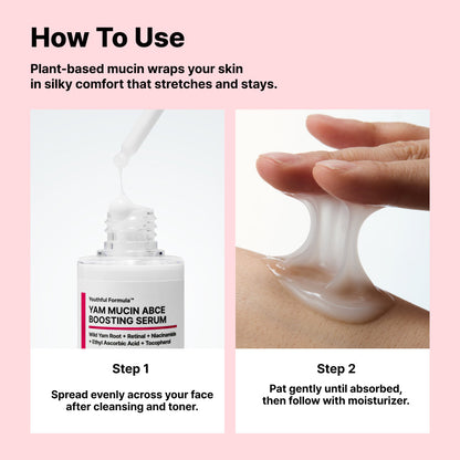 Youthful Formula™ Yam Mucin  ABCE Boosting Serum