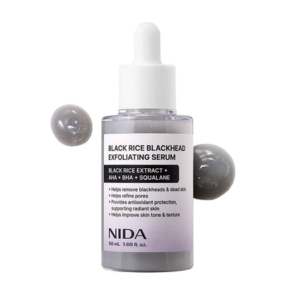 Nida Black Rice Blackhead Exfoliating Serum
