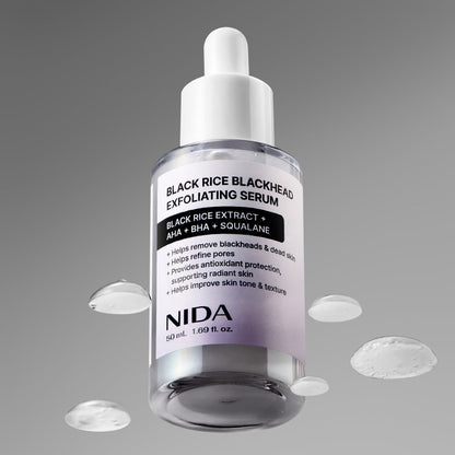 Nida Black Rice Blackhead Exfoliating Serum