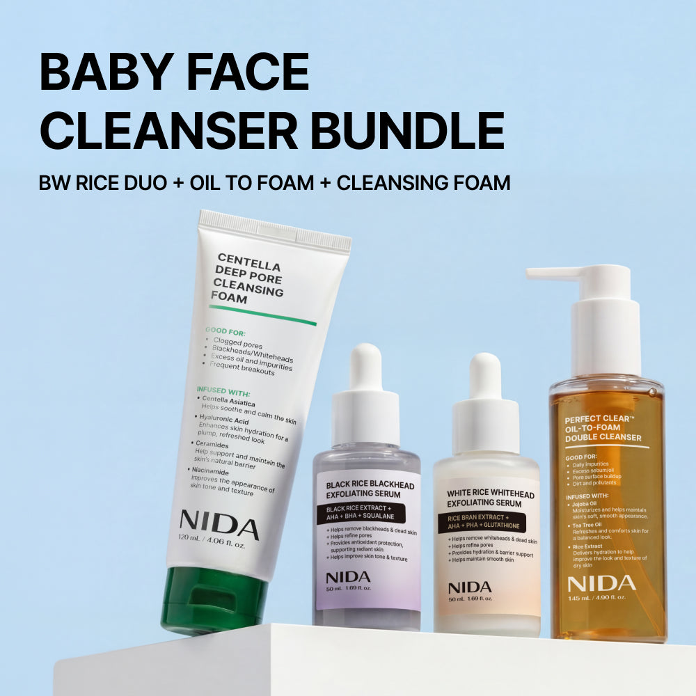Nida Baby Face Cleanser Bundle (Set of 4)
