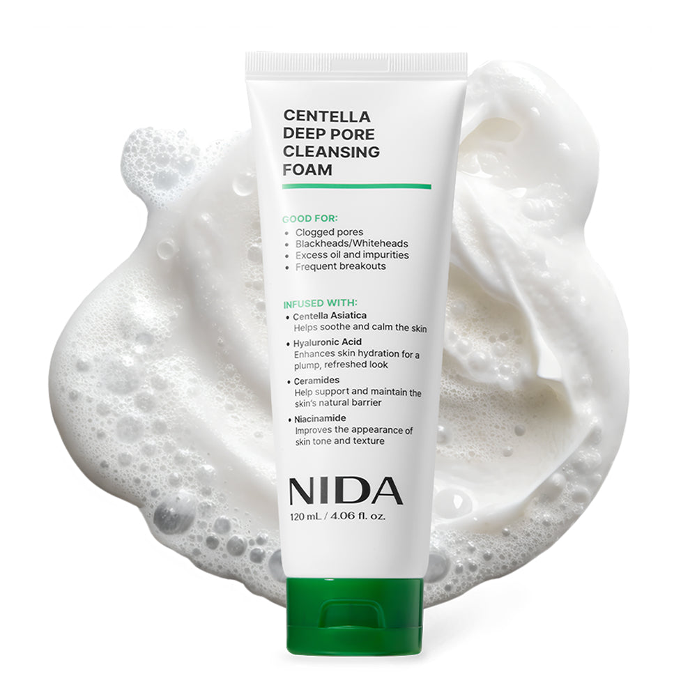 Nida Centella Deep Pore Cleansing Foam