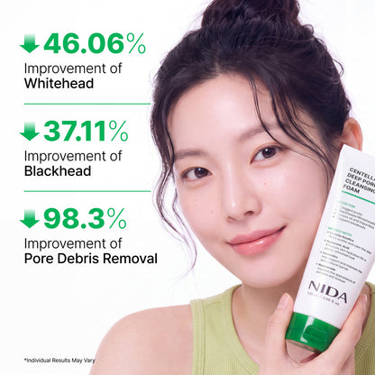 Nida Centella Deep Pore Cleansing Foam