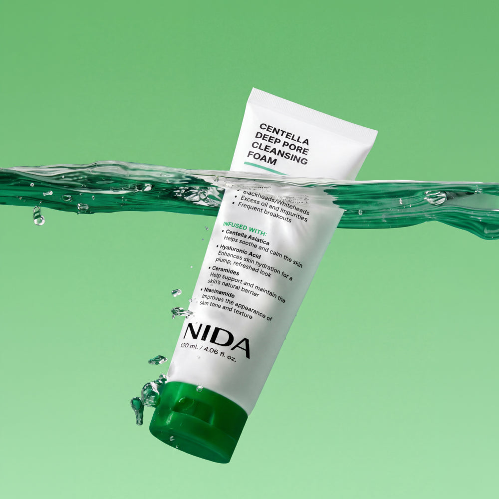 Nida Centella Deep Pore Cleansing Foam