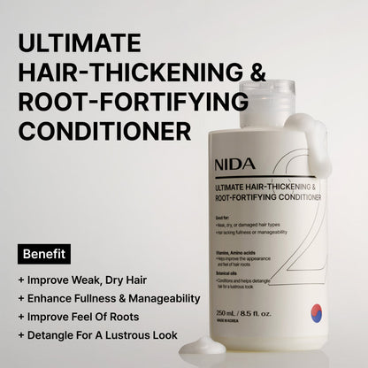 Nida Ultimate Hair-thickening & Root-fortifying Conditioner