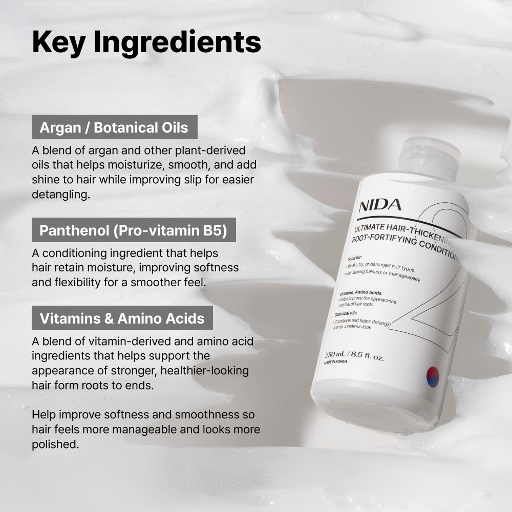 Nida Ultimate Hair-thickening & Root-fortifying Conditioner