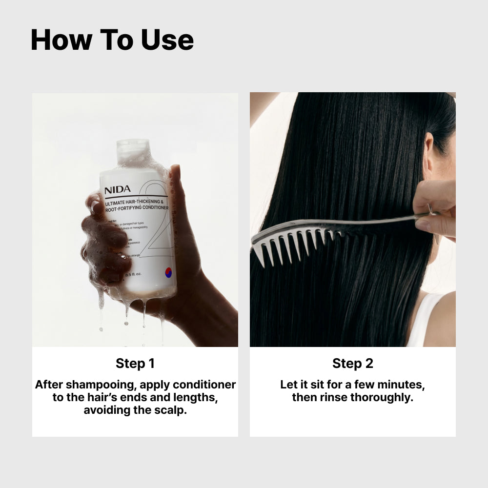 Nida Ultimate Hair-thickening & Root-fortifying Conditioner