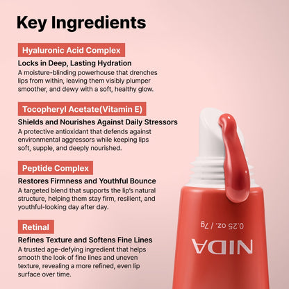Nida Retinal Glowy Lip Serum
