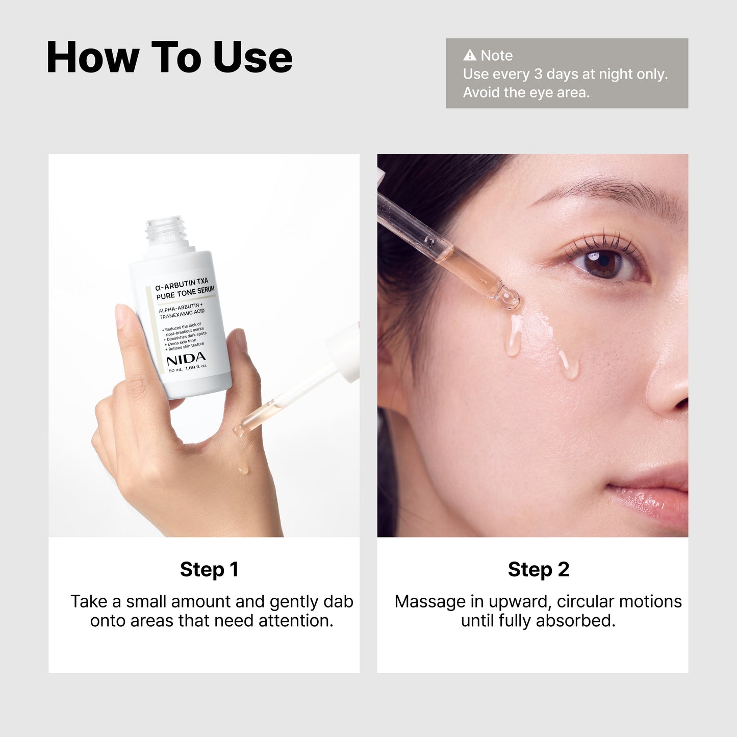 Nida α-Arbutin TXA Pure Tone Serum