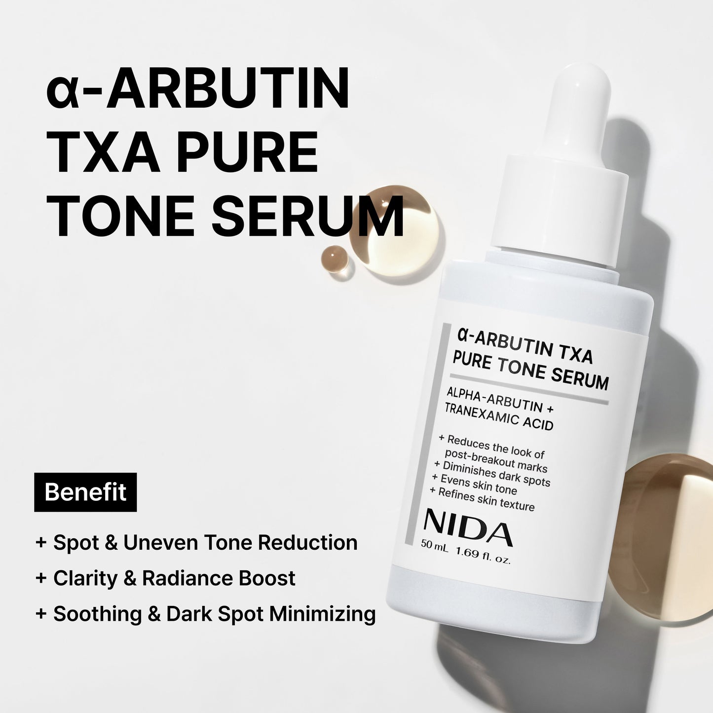 Nida α-Arbutin TXA Pure Tone Serum