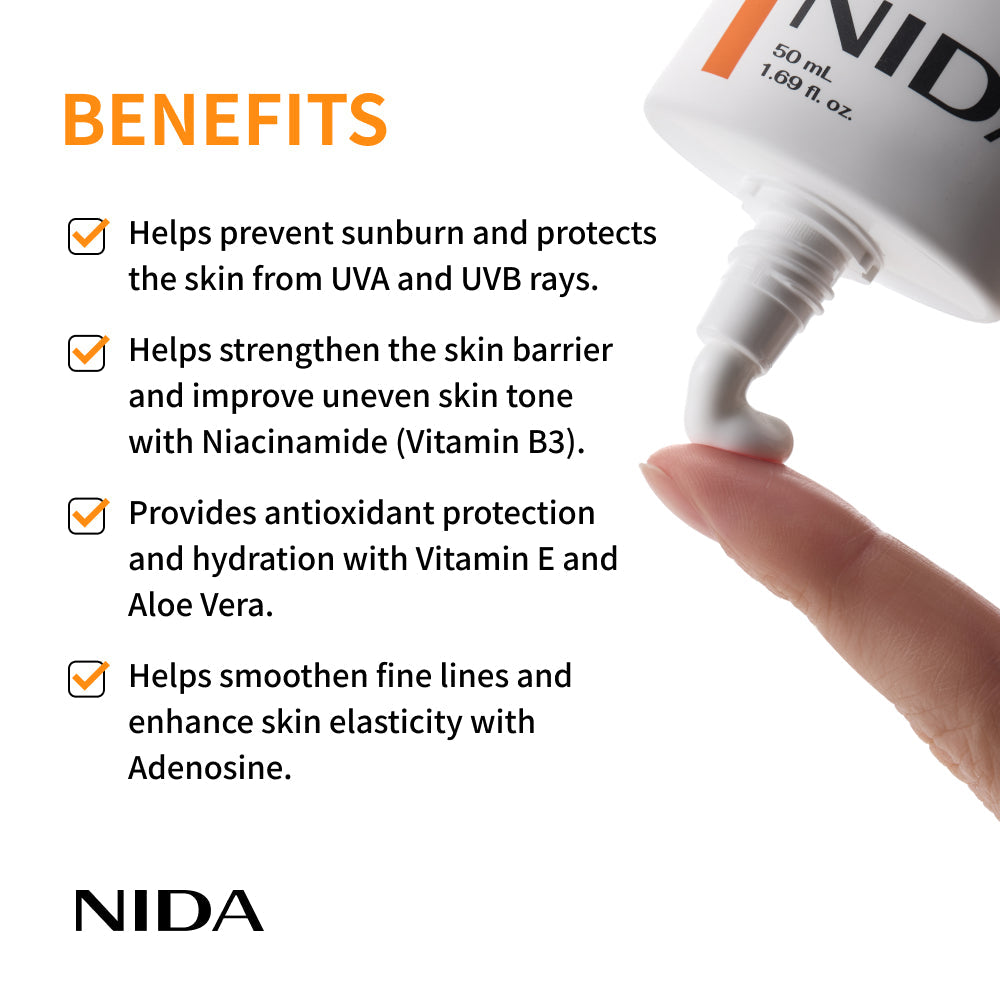 Nida Invisible Fit Sun Cream for Face & Body (Global)