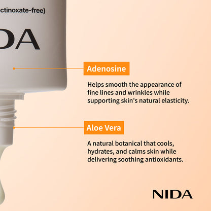 Nida Invisible Fit Sun Cream for Face & Body (Global)