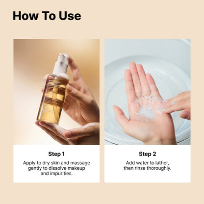 Nida Perfect Clear™ Oil-to-Foam Double Cleanser