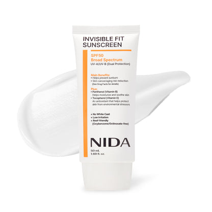 Nida Invisible Fit Sunscreen for Face & Body