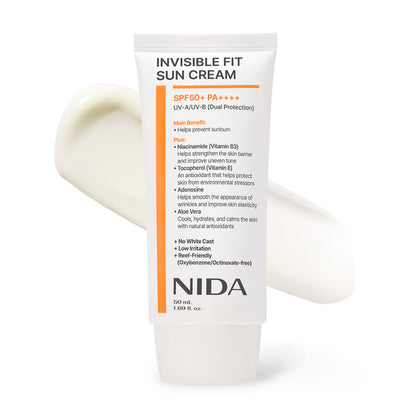 Nida Invisible Fit Sun Cream for Face & Body