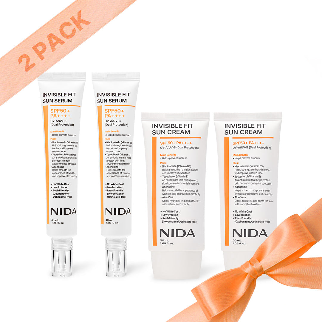 Nida Invisible Fit Sun Duo (Serum & Cream) (Global)