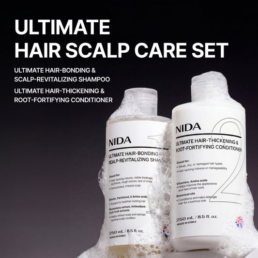 Nida Ultimate Hair Scalp Care Set (Shampoo & Conditioner)