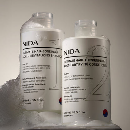Nida Ultimate Hair Scalp Care Set (Shampoo & Conditioner)