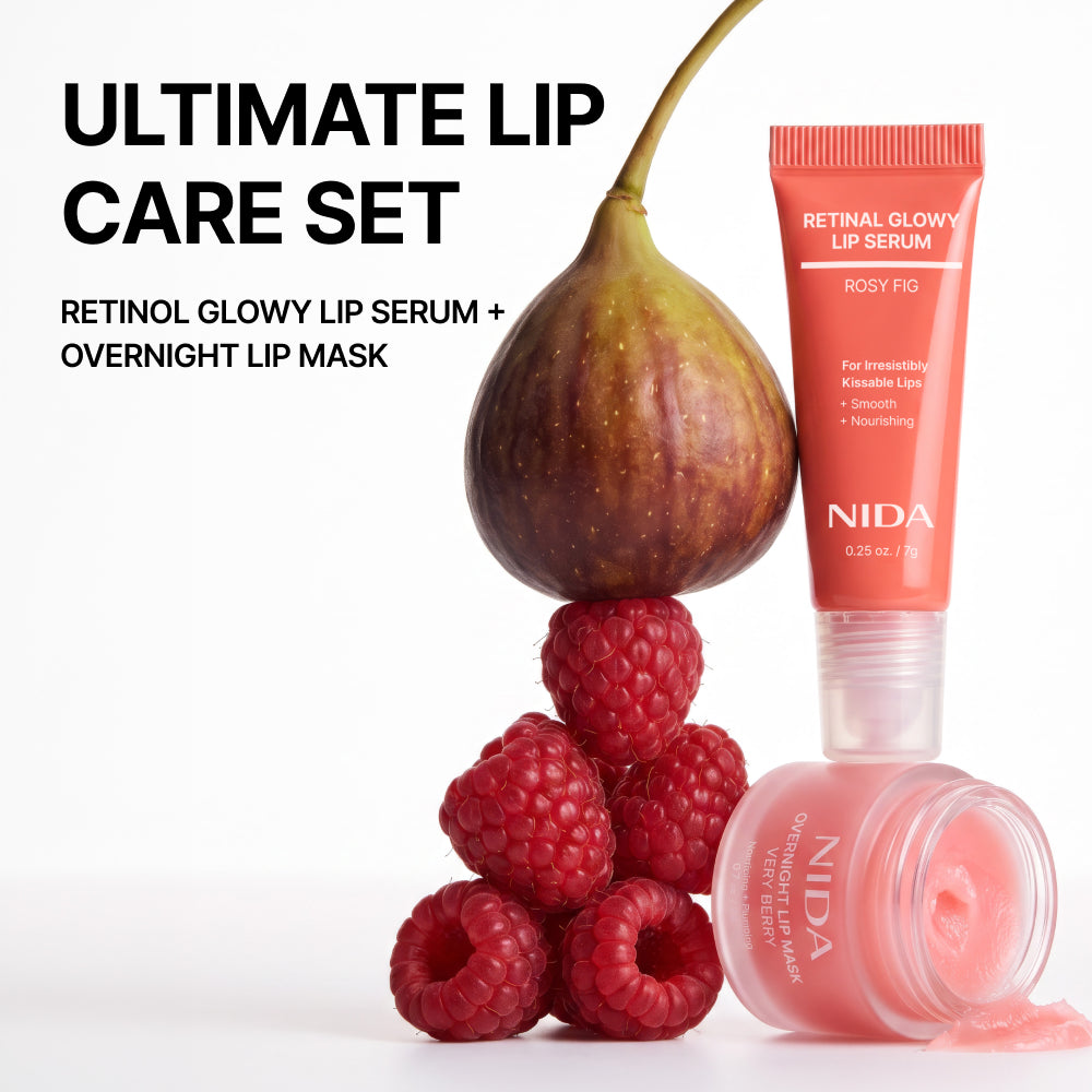 Nida Ultimate Lip Care Set (Lip Serum + Lip Mask)