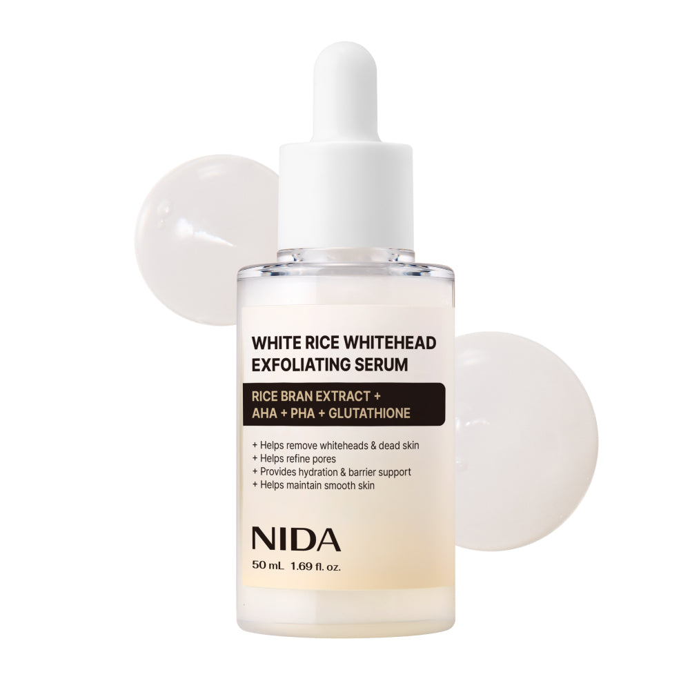 Nida White Rice Whitehead Exfoliating Serum