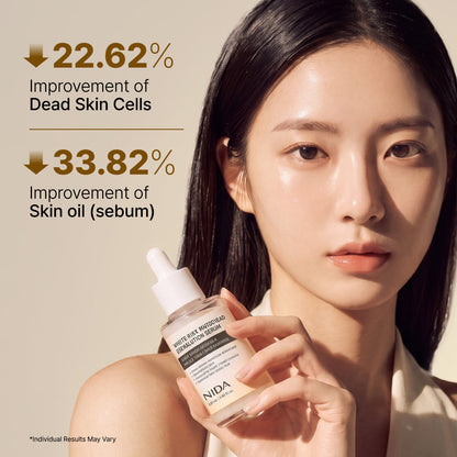 Nida White Rice Whitehead Exfoliating Serum
