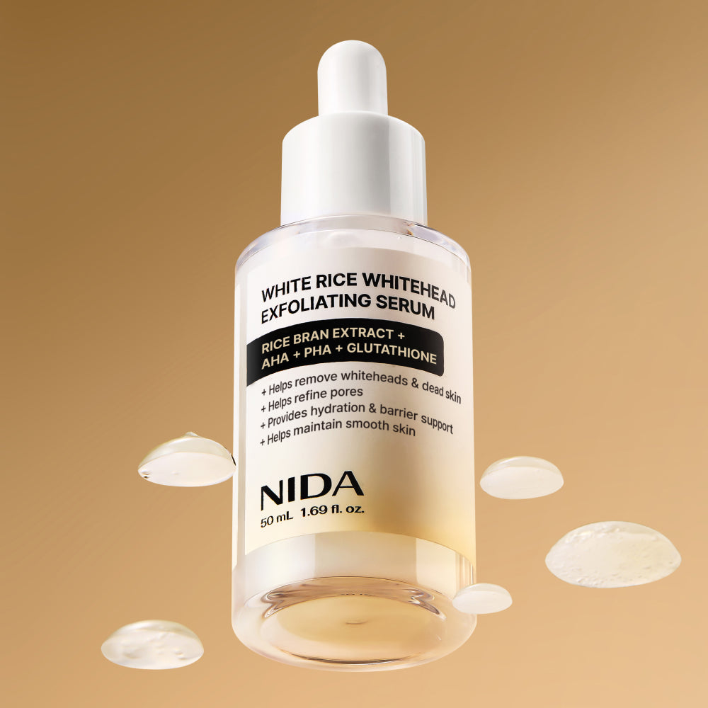 Nida White Rice Whitehead Exfoliating Serum