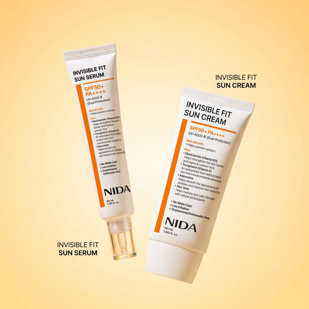 Nida Invisible Fit Sun Duo (Serum & Cream) (Global)