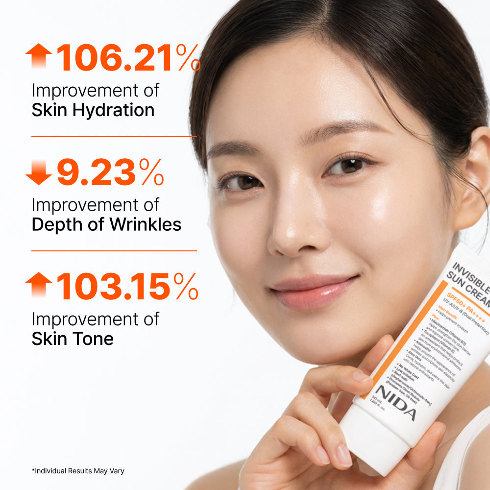 Nida Invisible Fit Sun Duo (Serum & Cream) (Global)