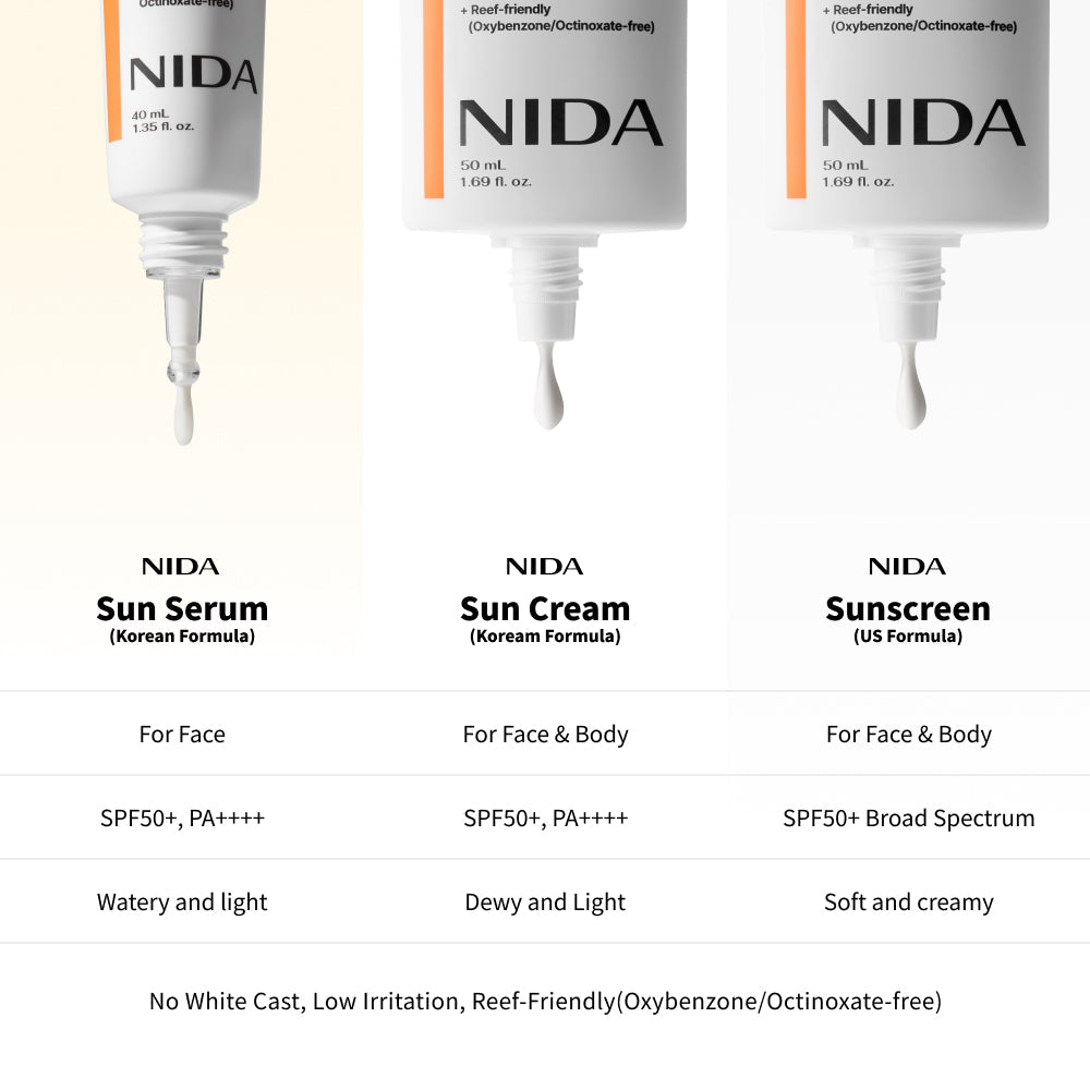 Nida Invisible Fit Sun Duo (Serum & Cream) (Global)