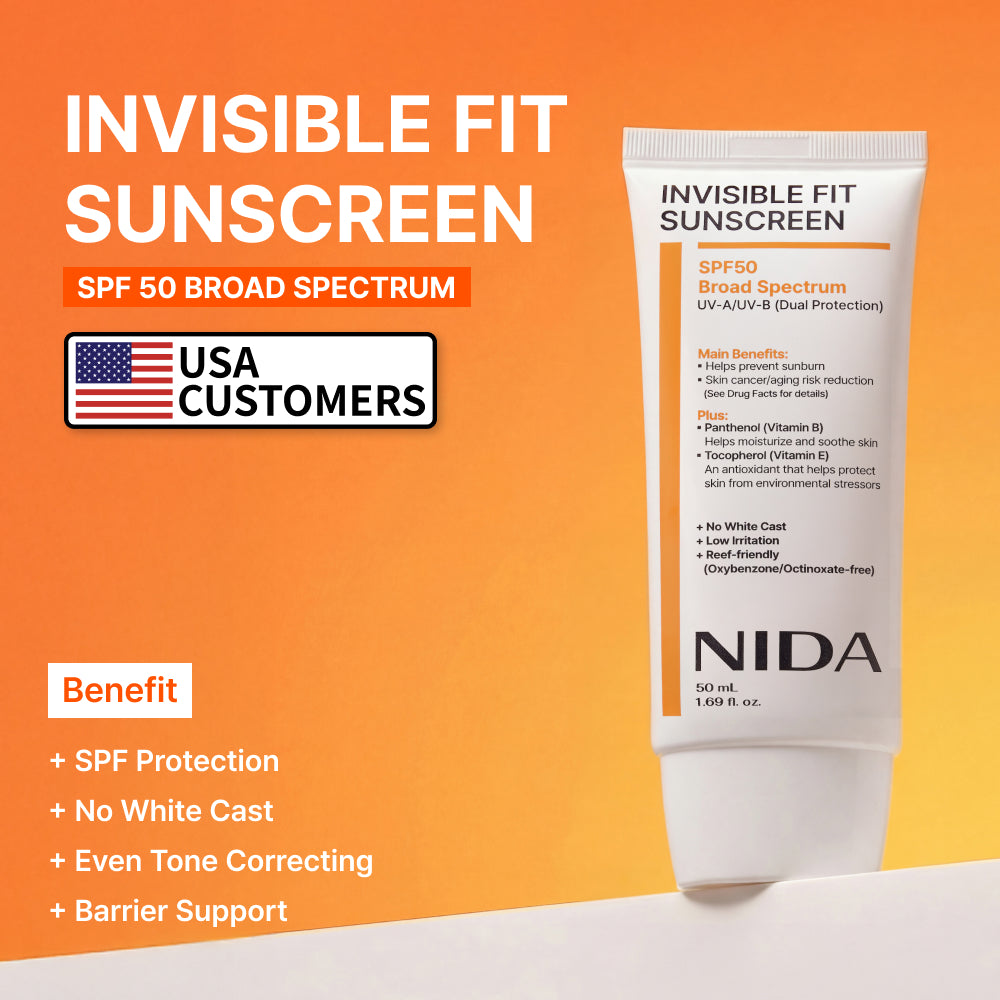 Nida Invisible Fit Sun Duo (Serum & Cream)