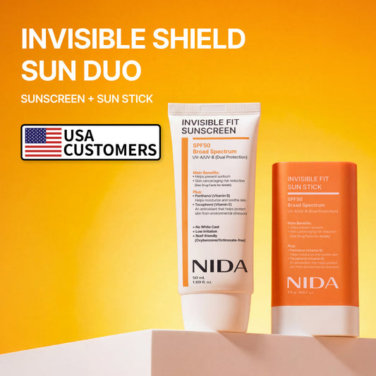 Nida Invisible Shield Sun Duo