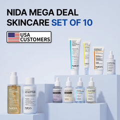 Nida Mega Deal Skincare Set of 10 (US)